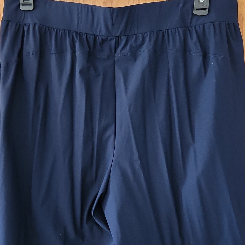 Stylus Womens Slim Navy Mid Rise Pull-On Pant - Picture 4 of 10